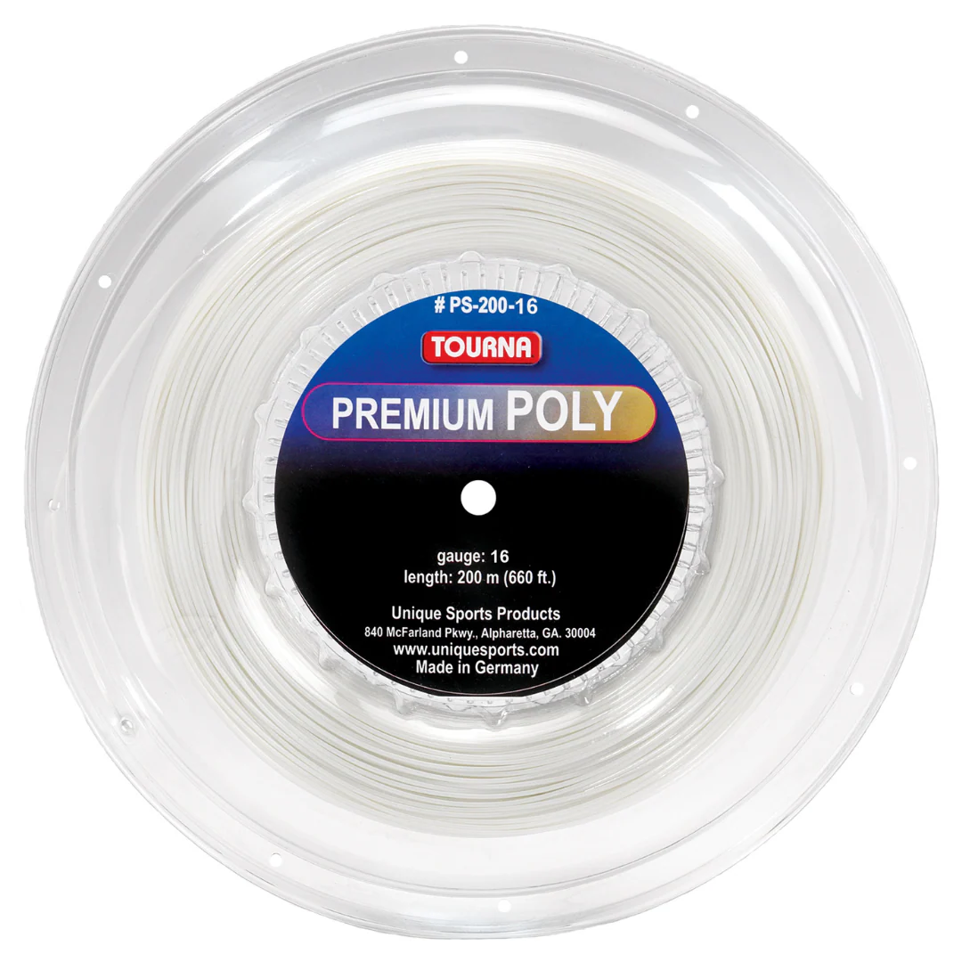 REEL TOURNA PREMIUN POLY WH 1.30