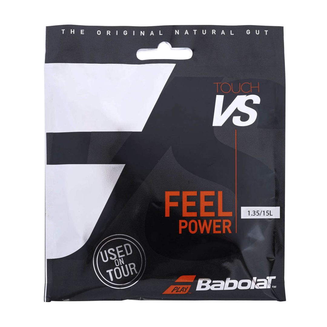 SET BABOLAT NATURAL GUT BLACK FEEL POWER