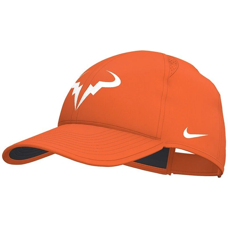 GORRA RAFA DRI FIT BLANCA-NEGRA-NARANJA - Imagen 2