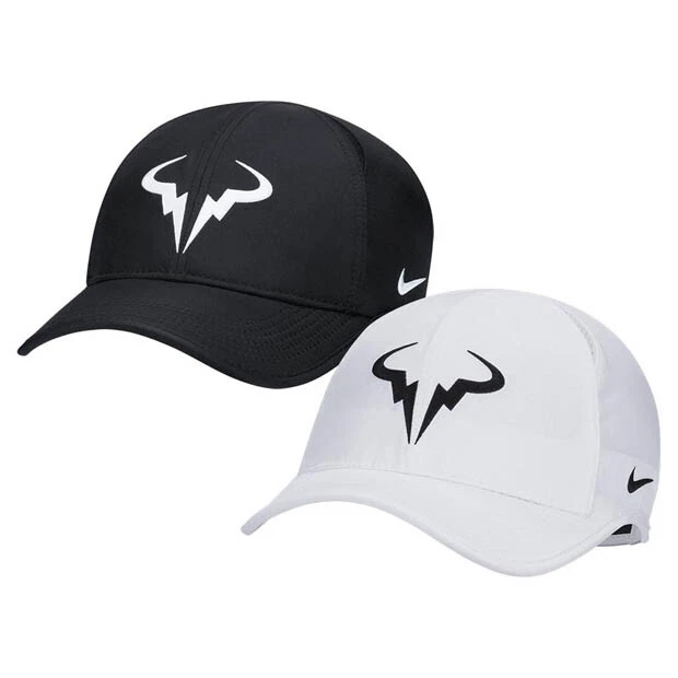 GORRA RAFA DRI FIT BLANCA-NEGRA-NARANJA